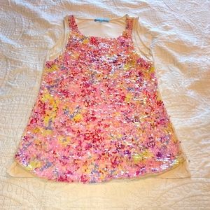 Antonio Melani sequin tank size small